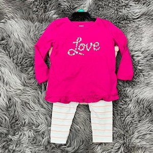 Carter's | Girl's 3-Piece Clothing Set | Pink | Various Sizes
